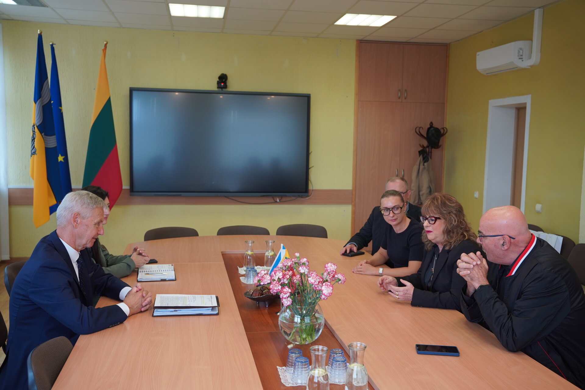 Kupiškio rajono savivaldybėje aptartos bendradarbiavimo su Izraeliu galimybės