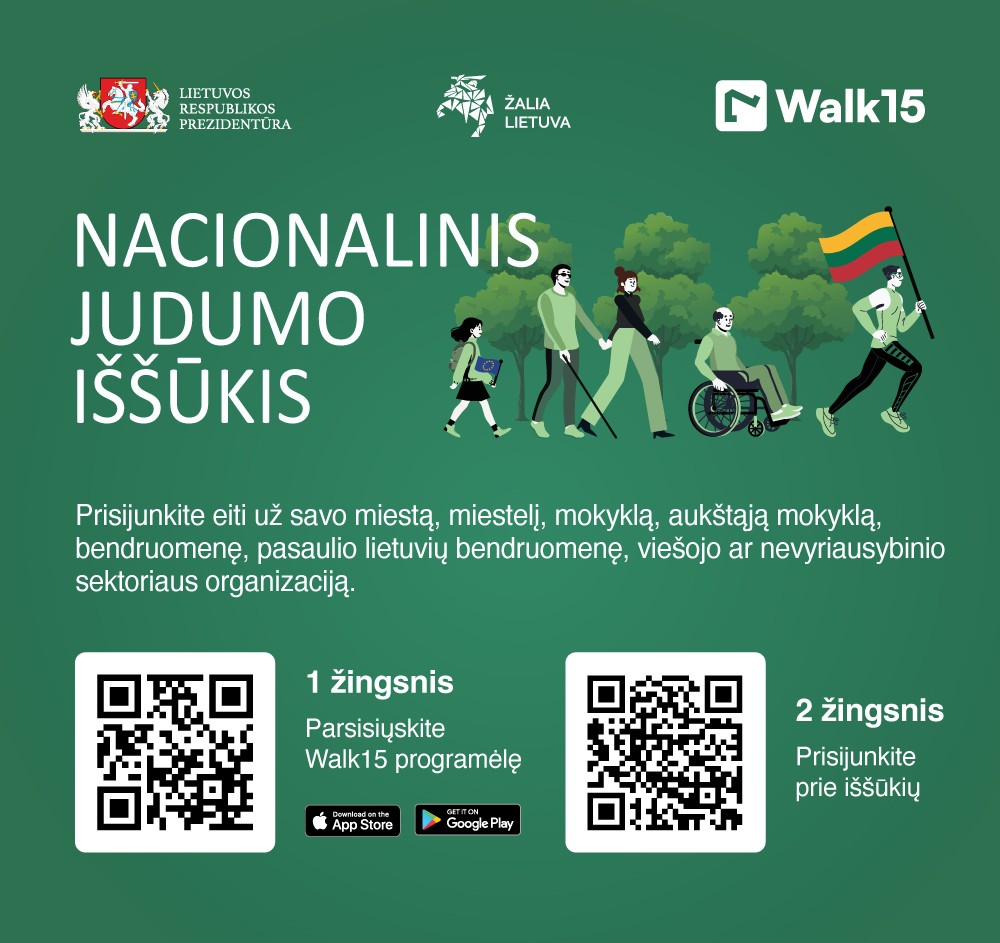Nacionalinis judumo iššūkis grįžta 