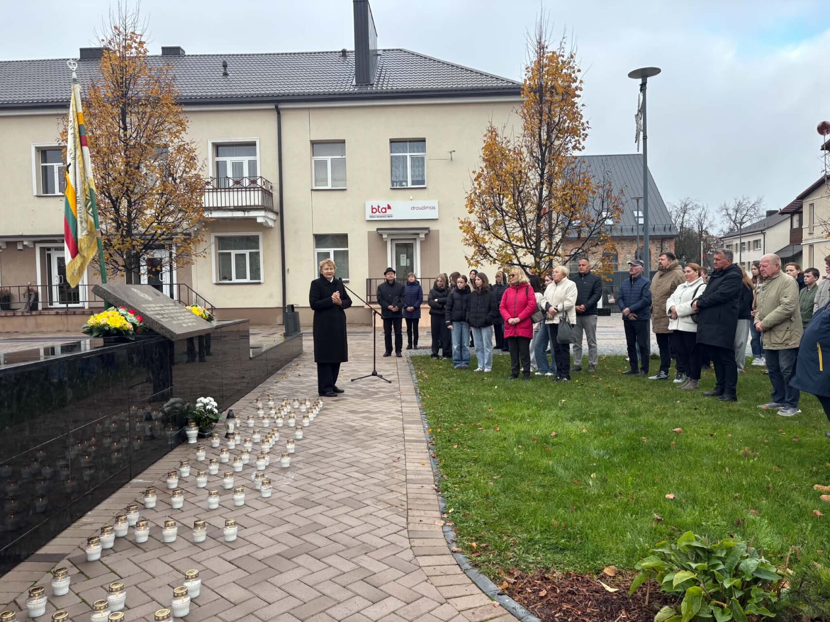 Uždegta atminimo žvakė – Kupiškyje pagerbti kovojusieji už Lietuvos laisvę