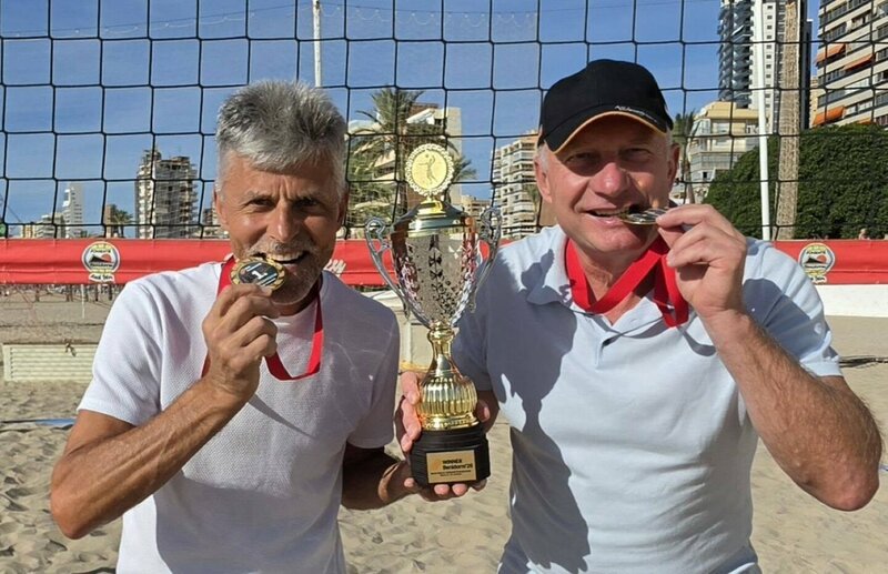 Kupiškėno Valdo Šabrinsko triumfas pasaulio veteranų tinklinio čempionate