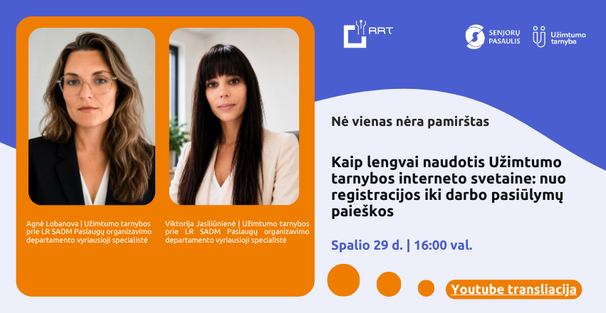 Skaitmeninio raštingumo projektas „Nė vienas nėra pamirštas“ kviečia į nemokamą nuotolinę paskaitą